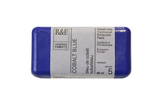 R&F Encaustic Wax Paint 40ml Cobalt Blue