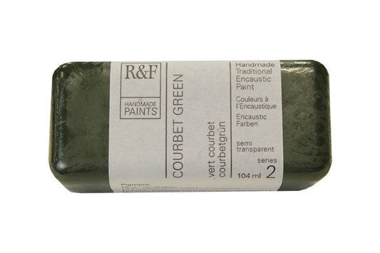 R&F Encaustic Wax Paint 104ml Courbet Green