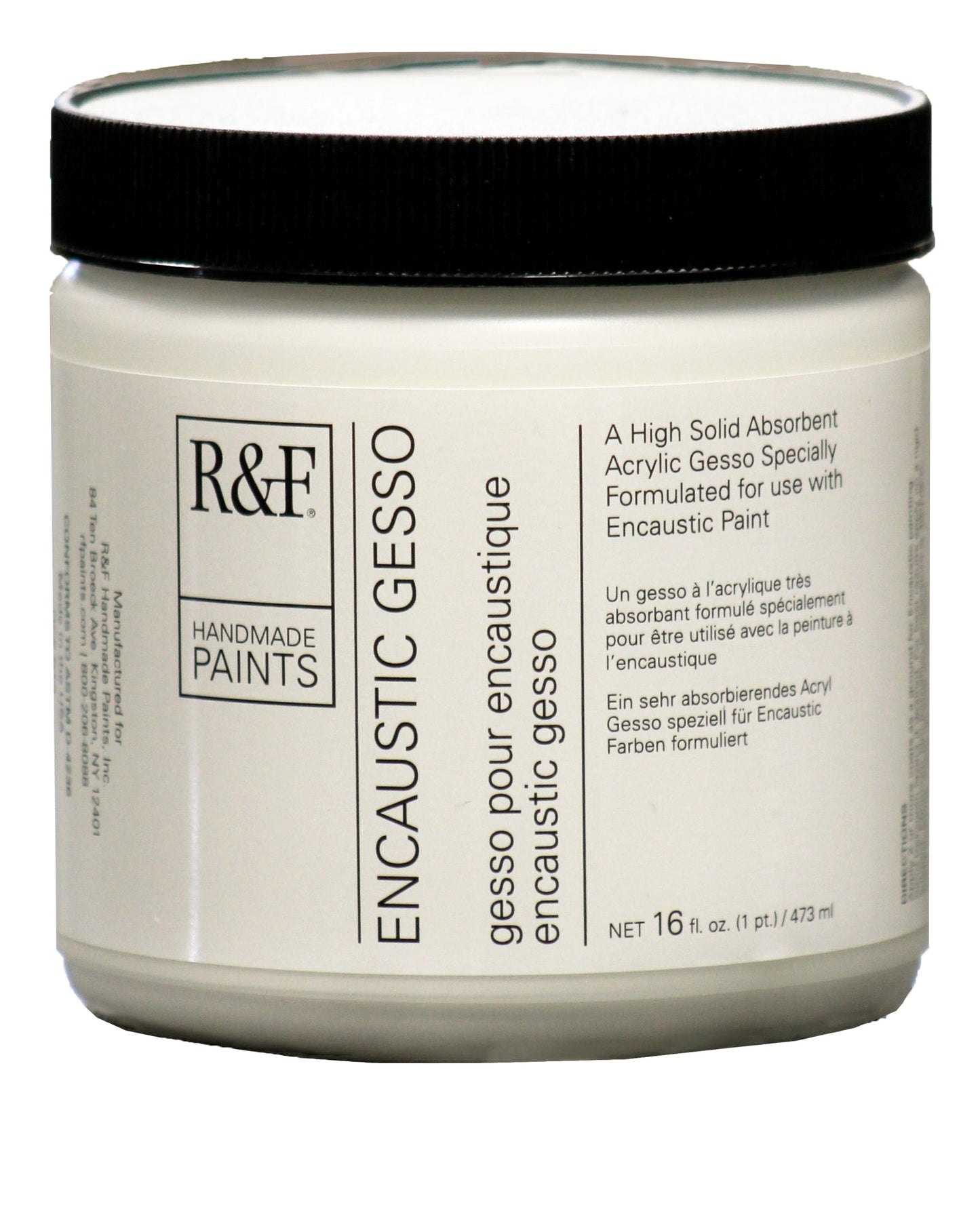 R&F Encaustic Gesso 16oz 473ml