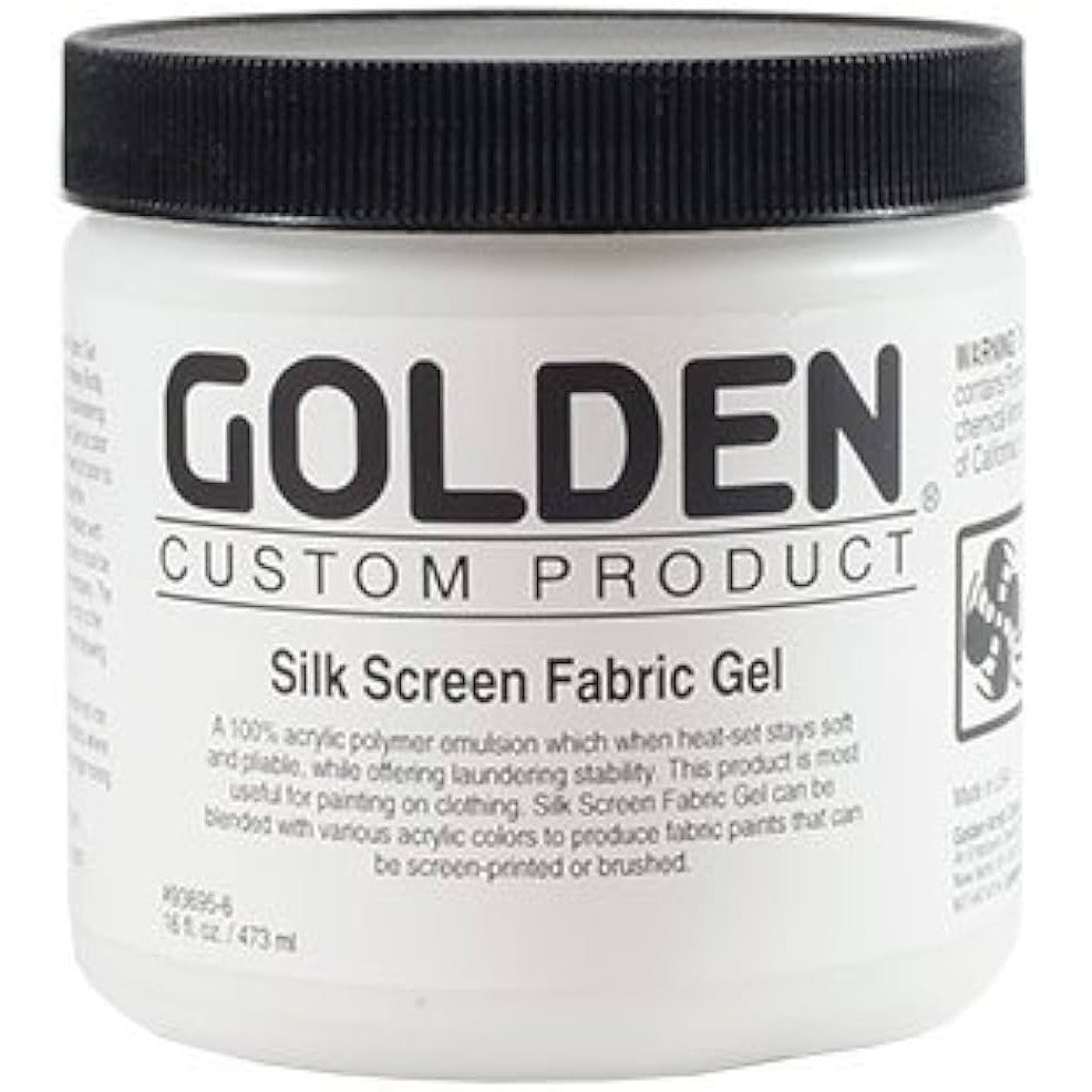 Golden Silkscreen Fabric Gel 473ml