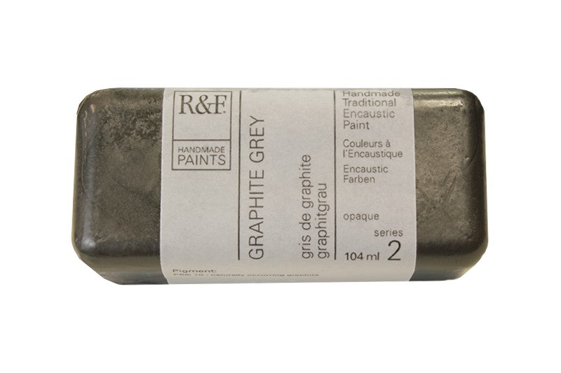 R&F Encaustic Wax Paint 104ml Graphite Green