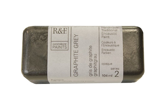 R&F Encaustic Wax Paint 104ml Graphite Green