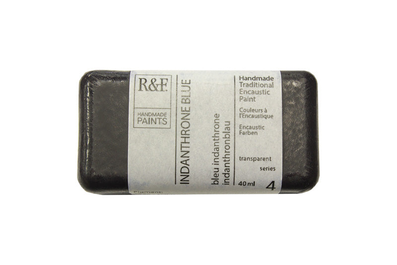 R&F Encaustic Wax Paint 40ml Indanthrone Blue