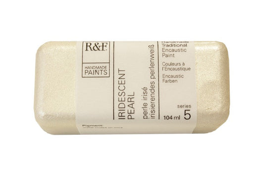 R&F Encaustic Wax Paint 104ml Iridescent Pearl