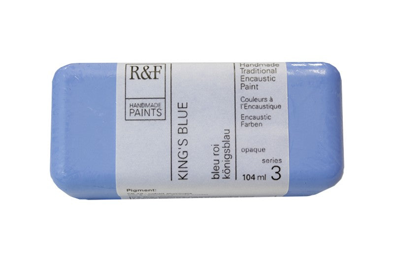 R&F Encaustic Wax Paint 104ml King's Blue