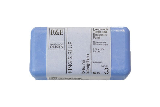 R&F Encaustic Wax Paint 40ml King's Blue