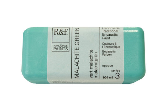 R&F Encaustic Wax Paint 104ml Malachite Green