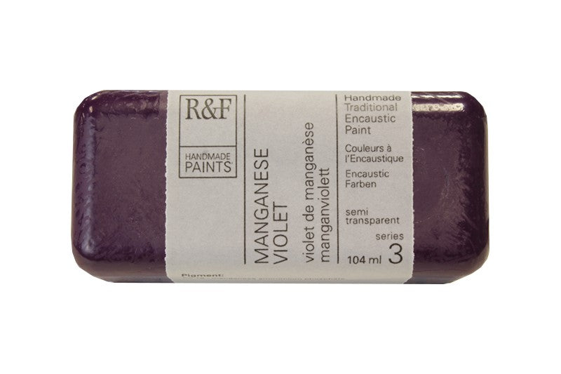 R&F Encaustic Wax Paint 104ml Manganese Violet