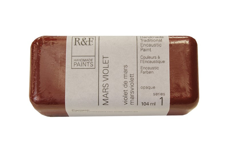 R&F Encaustic Wax Paint 104ml Mars Violet