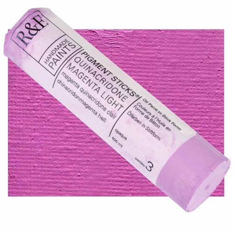 R&F Pigment Stick 100ml Quinacridone Magenta Light