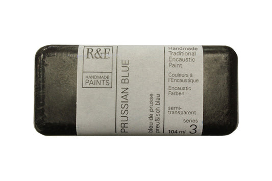 R&F Encaustic Wax Paint 104ml Prussian Blue