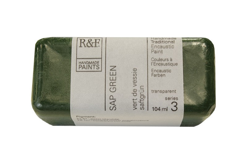 R&F Encaustic Wax Paint 104ml Sap Green