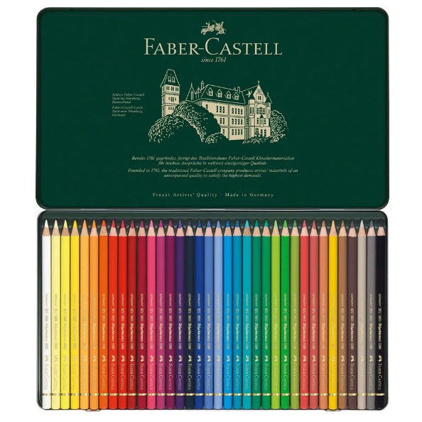 Faber Castell Polychromos Pencils Tin 36