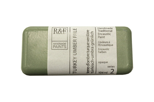 R&F Encaustic Wax Paint 104ml Turkey Umber Pale