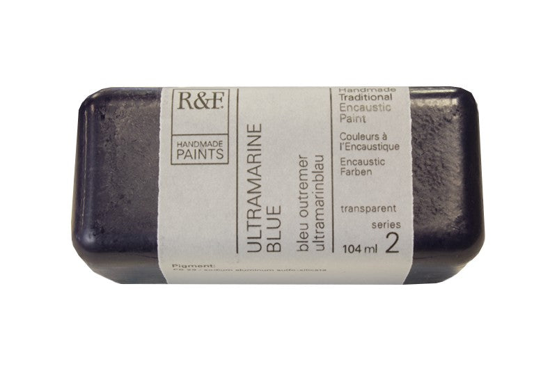 R&F Encaustic Wax Paint 104ml Ultramarine Blue