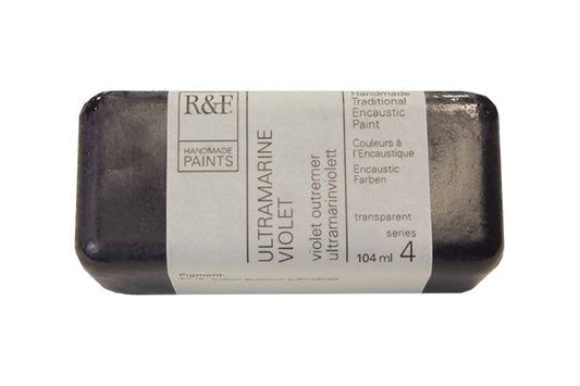 R&F Encaustic Wax Paint 104ml Ultramarine Violet