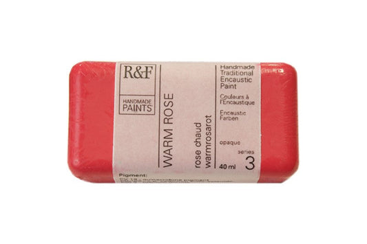 R&F Encaustic Wax Paint 40ml Warm Rose