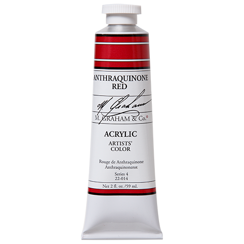 M Graham Acrylic 59ml Anthraquinone Red