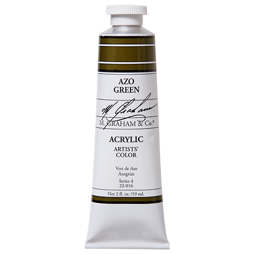 M Graham Acrylic 59ml Azo Green