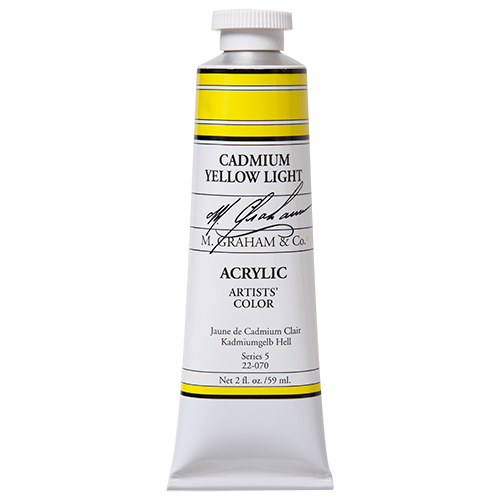 M Graham Acrylic 59ml Cadmium Yellow Light