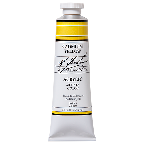 M Graham Acrylic 59ml Cadmium Yellow