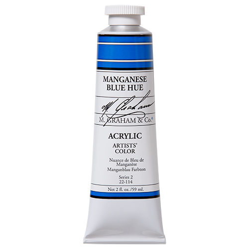 M Graham Acrylic 59ml Manganese Blue Hue