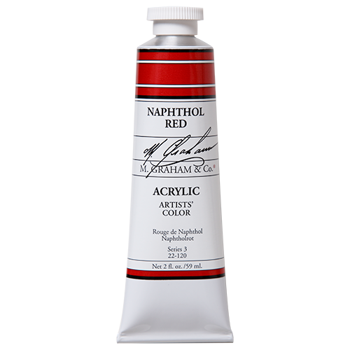 M Graham Acrylic 59ml Naphthol Red