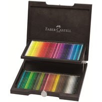 Faber Castell Polychromos Wooden Box 72 - theartshop.com.au