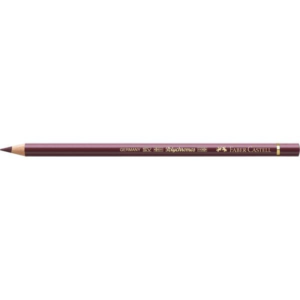 Faber Polychromos Pencil 263 Caput Mortuum Violet - theartshop.com.au