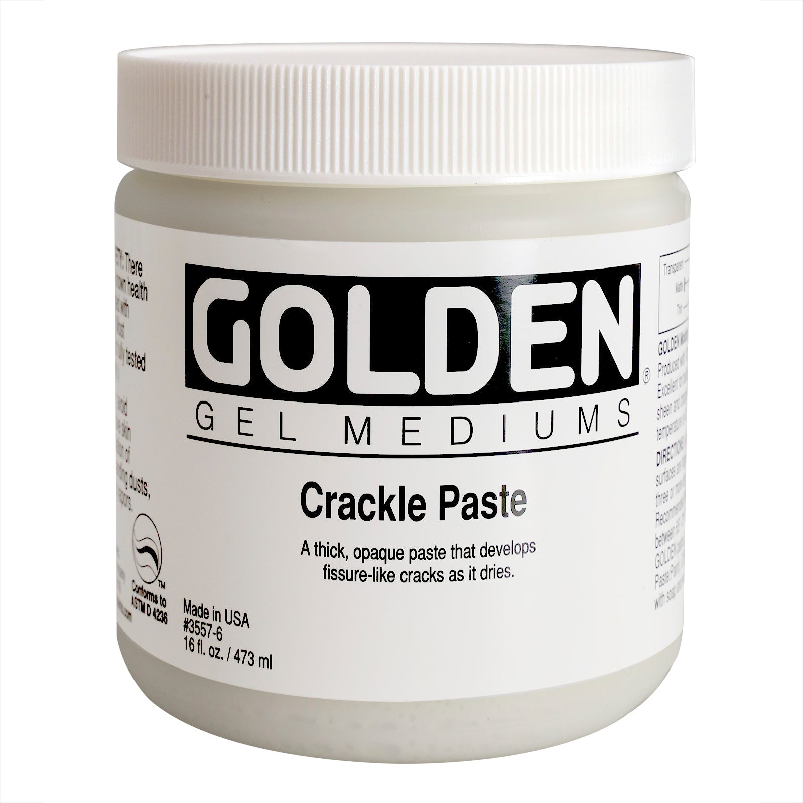 Golden Crackle Paste 473ml - theartshop.com.au