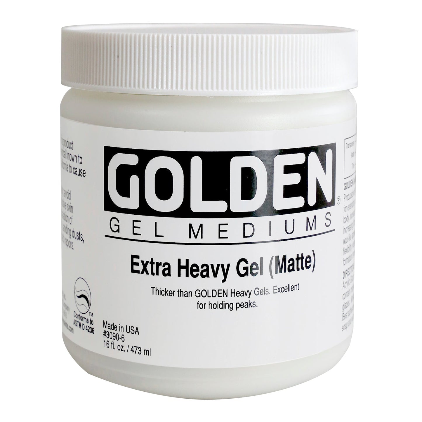 Golden Extra Heavy Gel (Matte) 473ml - theartshop.com.au