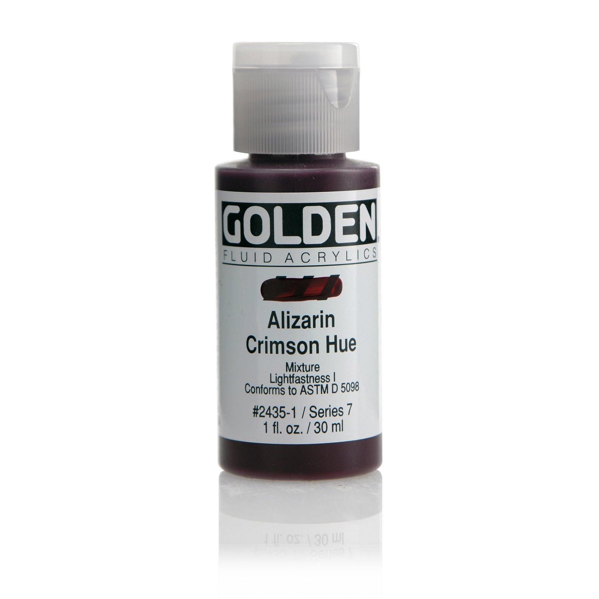 Golden Fluid Acrylic 30ml Alizarin Crimson - theartshop.com.au