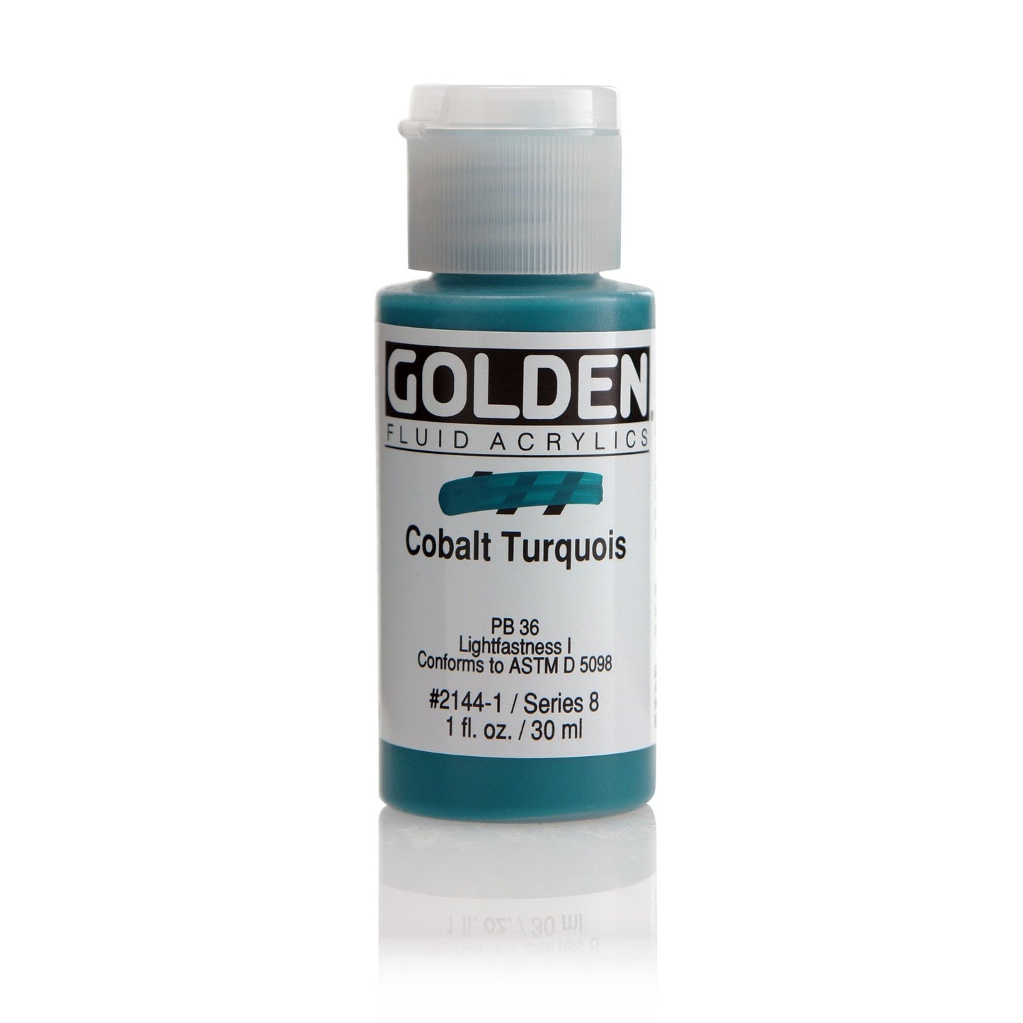 Golden Fluid Acrylic 30ml Cobalt Turquois - theartshop.com.au