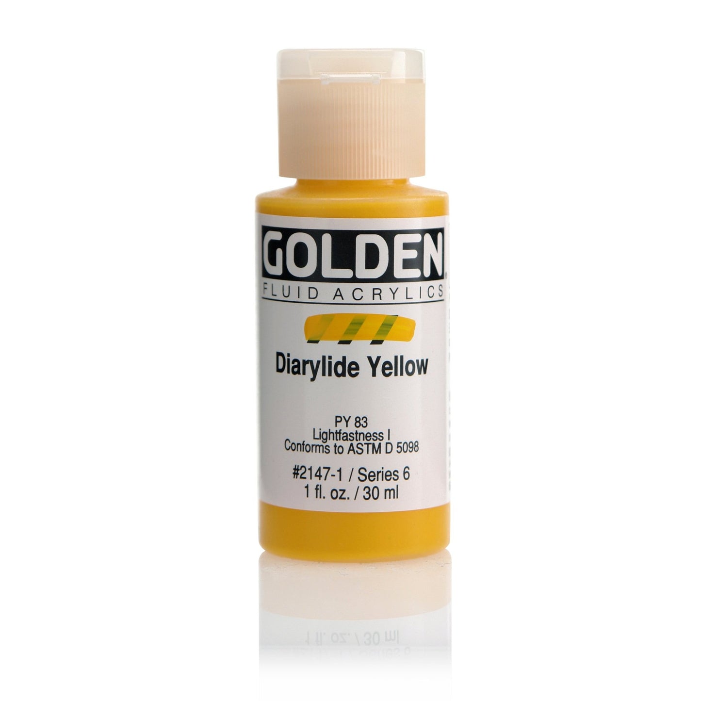 Golden Fluid Acrylic 30ml Diarylide Yellow - theartshop.com.au