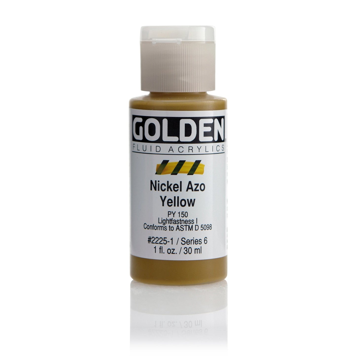 Golden Fluid Acrylic 30ml Nickel Azo Yellow - theartshop.com.au