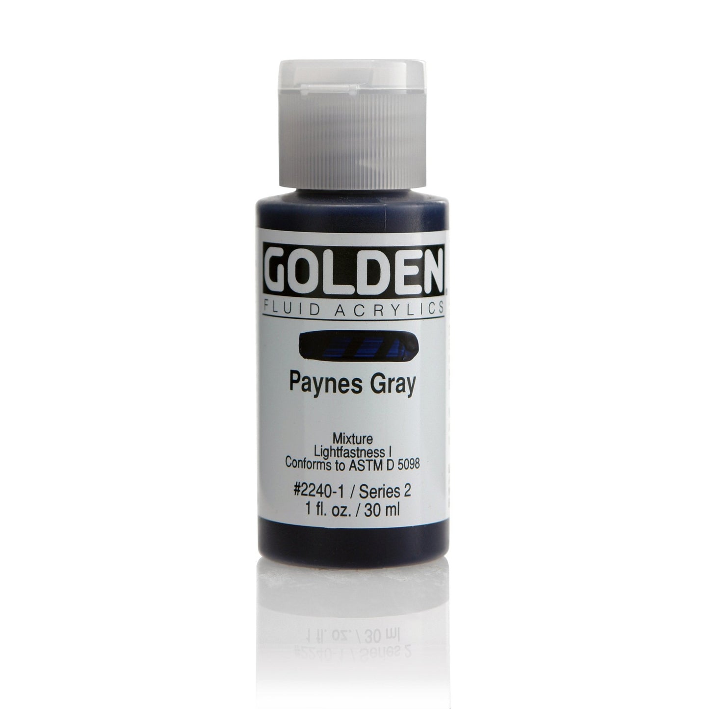 Golden Fluid Acrylic 30ml Paynes Gray - theartshop.com.au