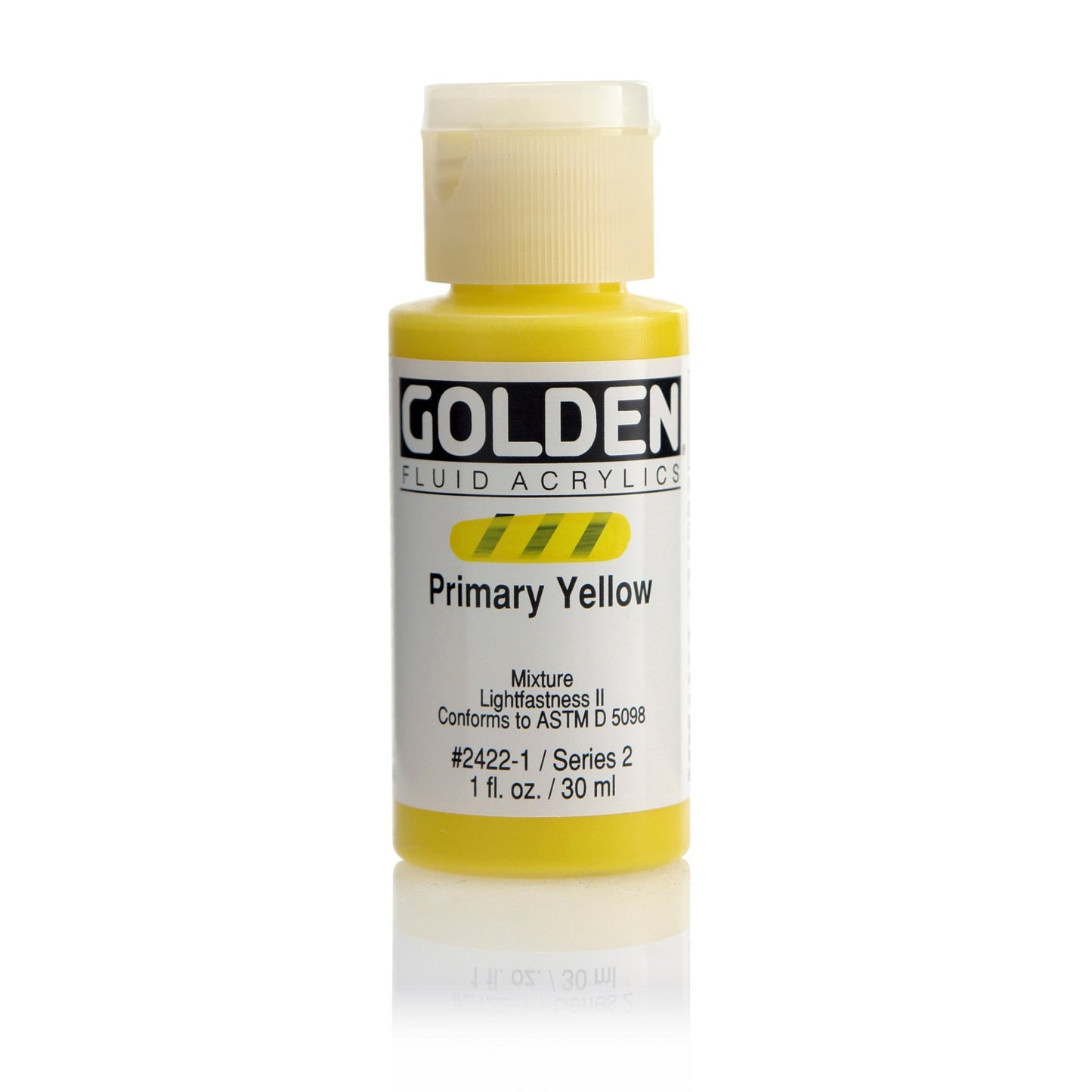 Golden Fluid Acrylic 30ml Primary Yellow - theartshop.com.au