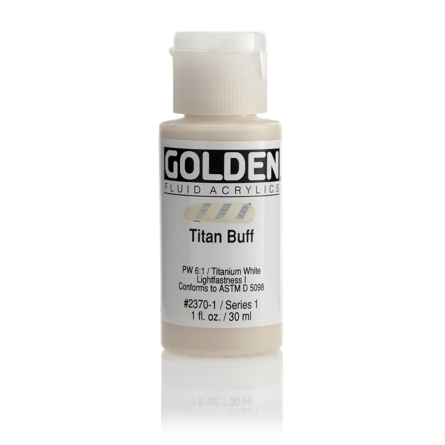 Golden Fluid Acrylic 30ml Titan Buff - theartshop.com.au