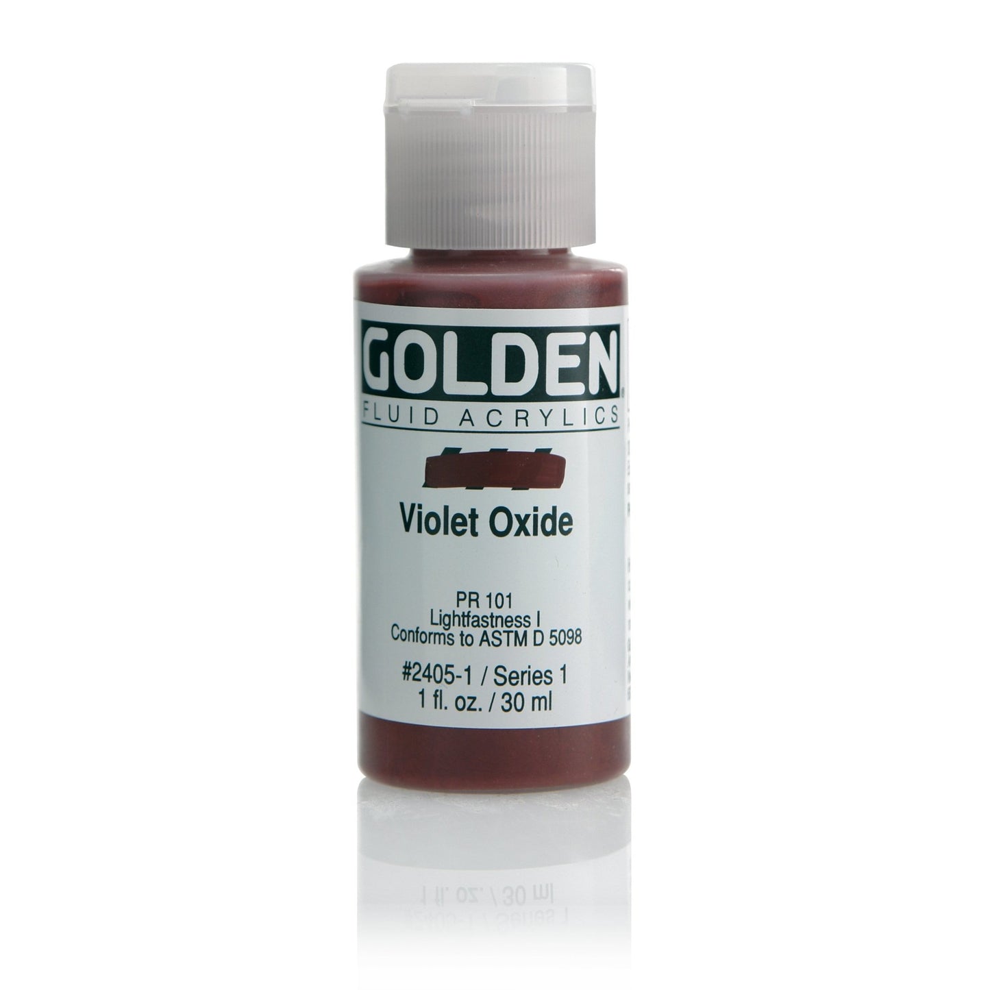 Golden Fluid Acrylic 30ml Violet Oxide - theartshop.com.au