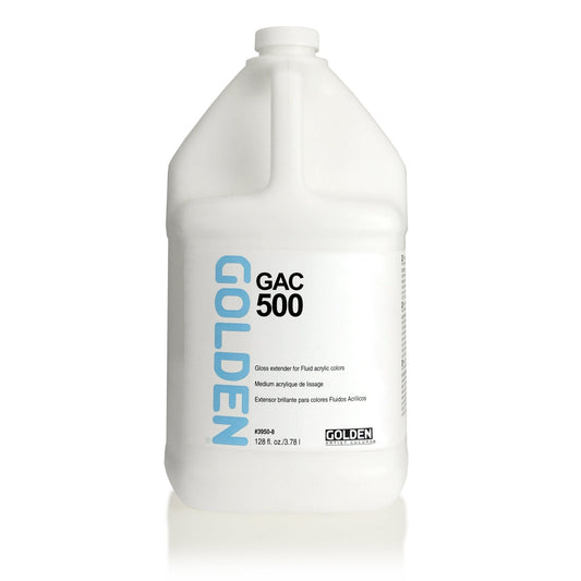 Golden GAC 500 Extends Fluid Acrylics 3.78L - theartshop.com.au