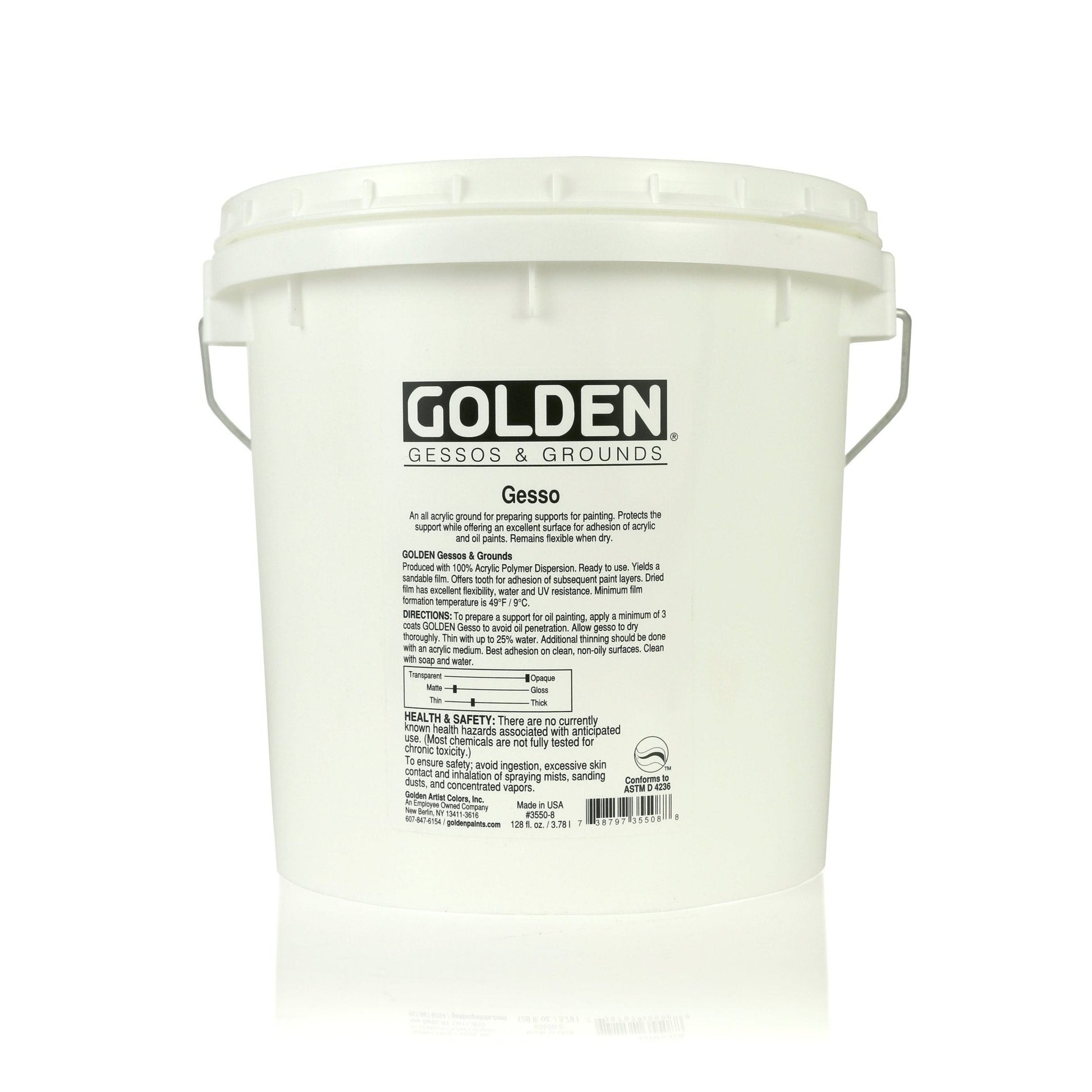 Golden Gesso 3.78L - theartshop.com.au