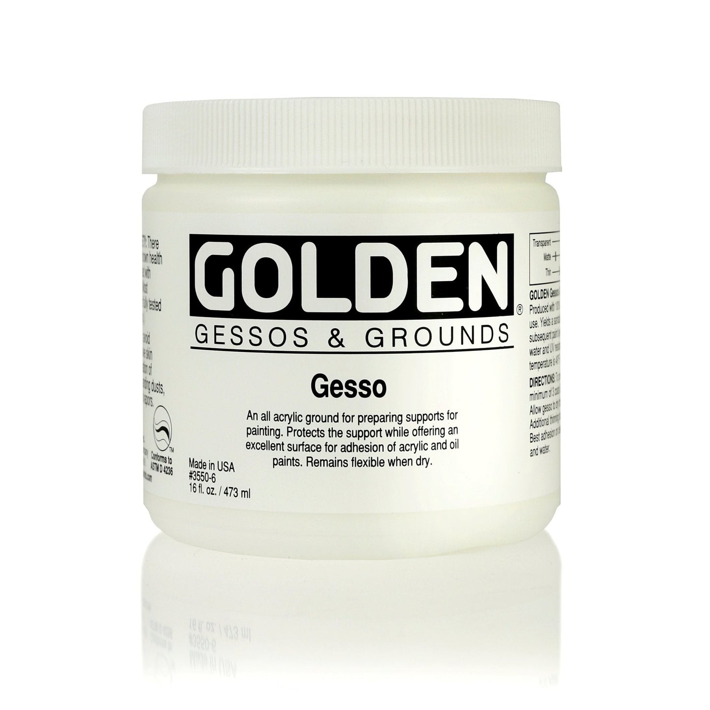 Golden Gesso 473ml - theartshop.com.au