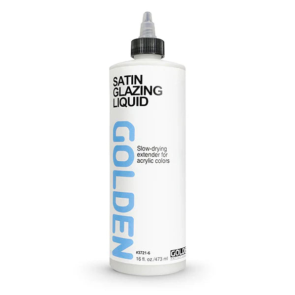 Golden Acrylic Glazing Liquid (Satin) 437ml