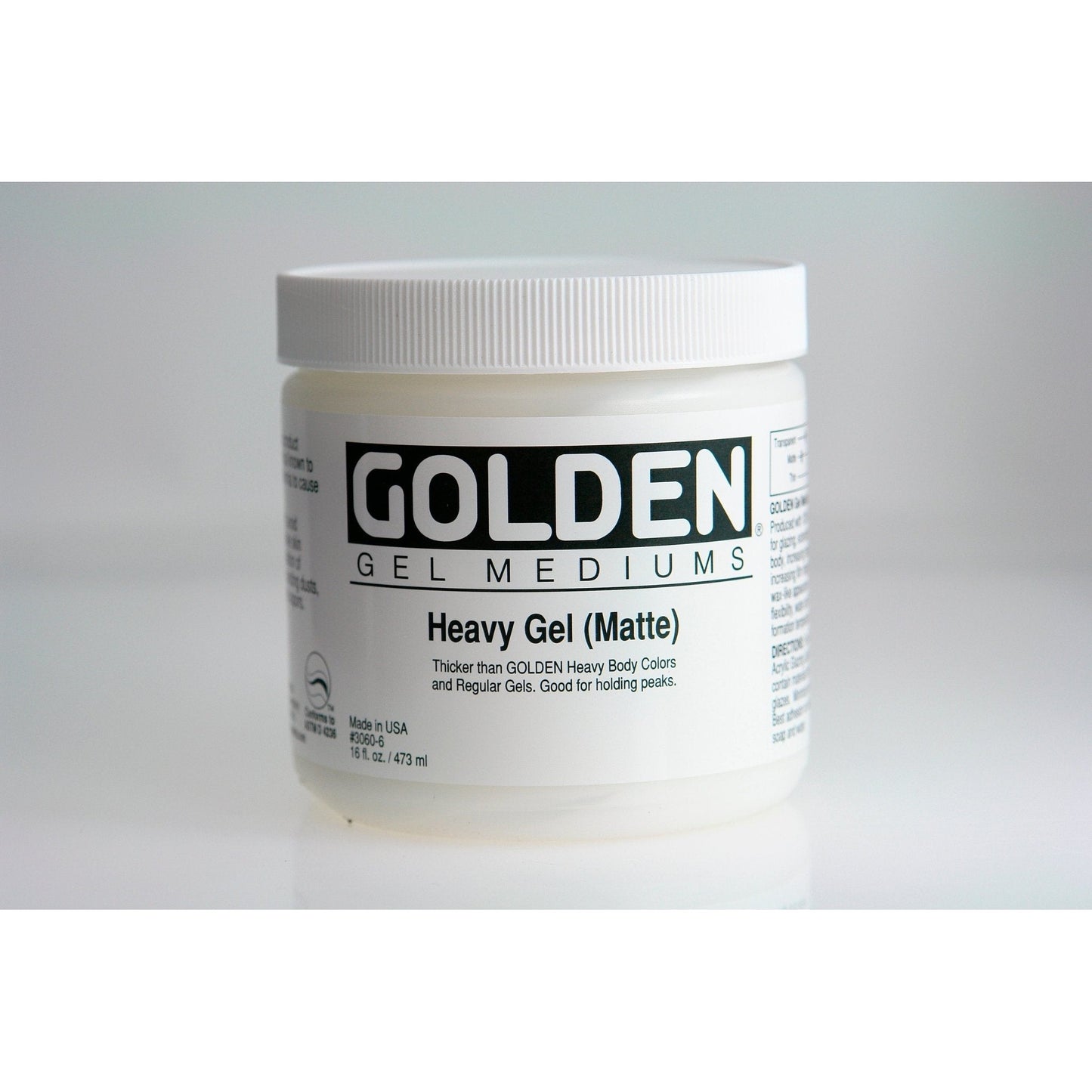 Golden Heavy Gel (Matte) 473ml - theartshop.com.au