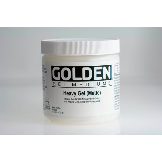 Golden Heavy Gel (Matte) 473ml - theartshop.com.au