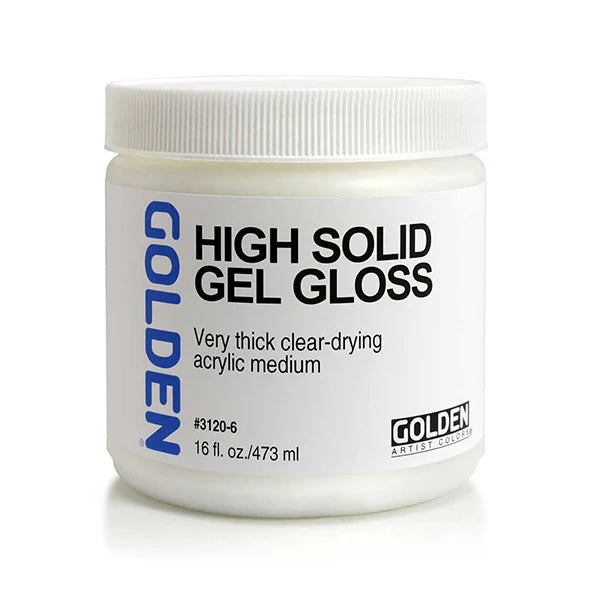 Golden High Solid Gel (Gloss) 473ml Tub