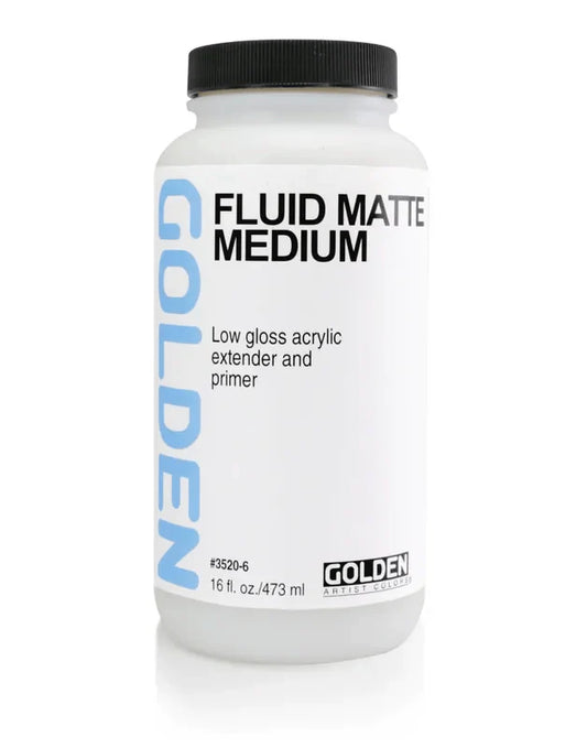 Golden Fluid Matte Medium 473ml