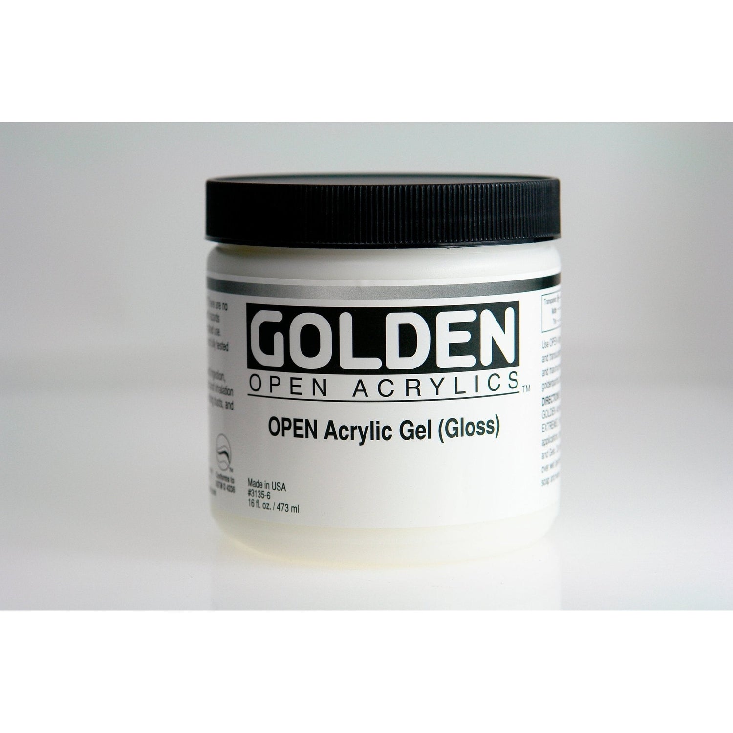 Golden OPEN Acrylic Gel (Gloss) 473ml - theartshop.com.au