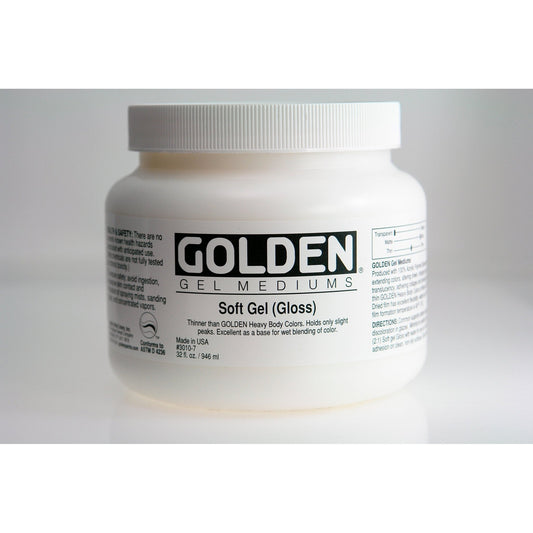 Golden Soft Gel (Gloss) 946ml - theartshop.com.au