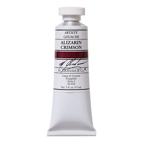 M Graham Gouache 15ml Alizarin Crimson